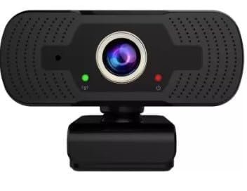 Care CASE Match Webcam Full HD 1080P with Built in Microphone and Compatible with 2.0 (Black)(k)