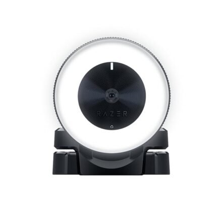 Razer Kiyo Streaming Webcam: 1080p 30 FPS / 720p 60 FPS - Ring Light w/Adjustable Brightness - Built-in Microphone - Advanced Autofocus, Black - RZ19-02320100-R3M1