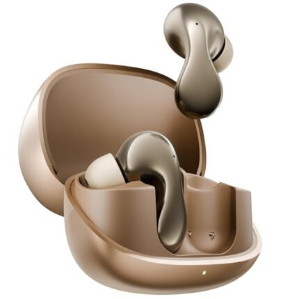 Mivi AI Buds [Breakthrough Launch], Hi-Res Audio, LDAC, Quad Mic ANC, 3D Soundstage, Conversational AI, 40 Hours of Playtime, Spatial Audio, BT v5.4, Android Only Made in India