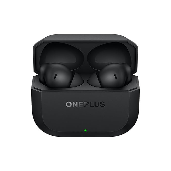 OnePlus Nord Buds 3r TWS Earbuds up to 54 Hours Playback, 2-mic Clear Calls, 3D Spatial Audio, AI Translation, 12.4mm Drivers, Dual-Device Connectivity, 47ms Low Latency - Ash Black