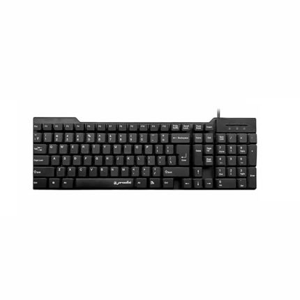 ProDot Alive USB Wired Keyboard I Plug & Play Technology I 104 Keys I Rupees Key I 1.2m Wired I Spill Resistant Design I Compatible with Windows, iOS, Linux with 1 Year Warranty