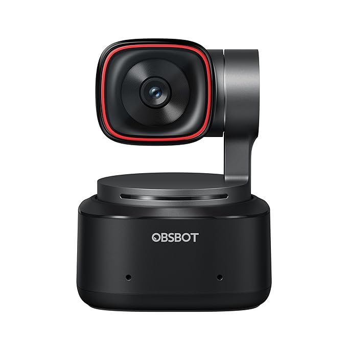 OBSBOT Tiny 2 4K PTZ Webcam | AI Auto-Tracking | 1/1.5