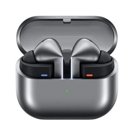 Samsung Galaxy Buds3 Pro Wireless Earbuds, Powered by Galaxy AI, IP57, Active Noise Cancellation, Adaptive Noise Control, 37hrs Battery, 360 Surround Sound, Pinch Controls, Galaxy Ecosystem, Silver