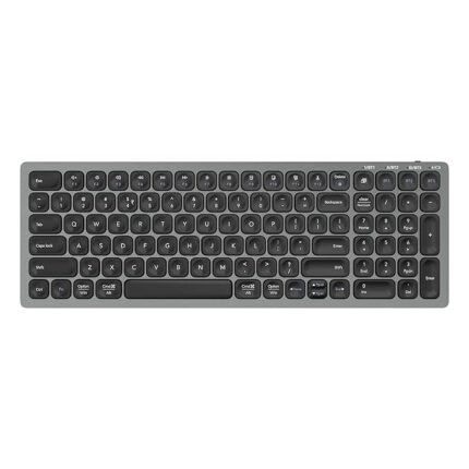 Zebronics Bluetooth 5.0 Keyboard for Mac, Windows, Android, Up to 3 Connections, Built-in Rechargeable Battery, Scissor switches, 99 Keys Full Size Layout, Slim Design, Type C K5001MW
