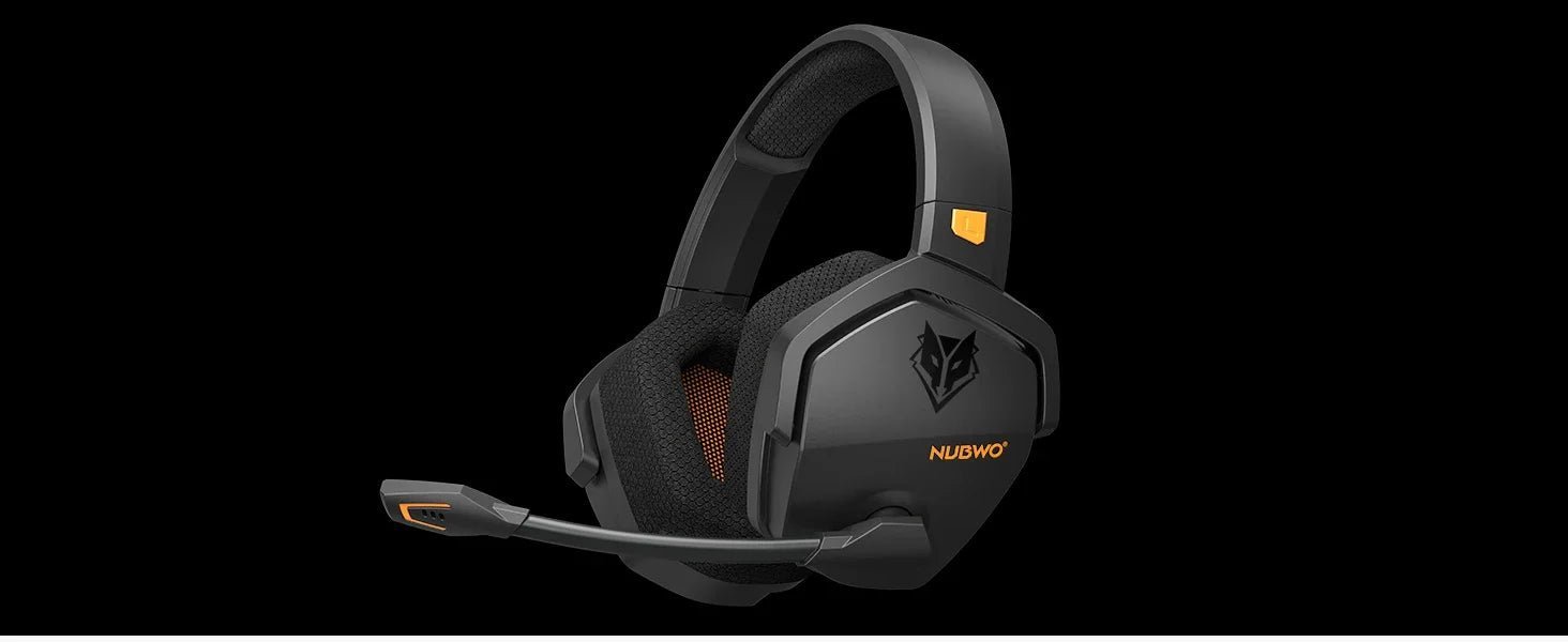NNEOBA Dual Wireless Gaming Headset Orange - Image 5