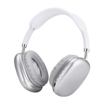 NNEOBA Wireless Bluetooth Over-Ear Headphones White