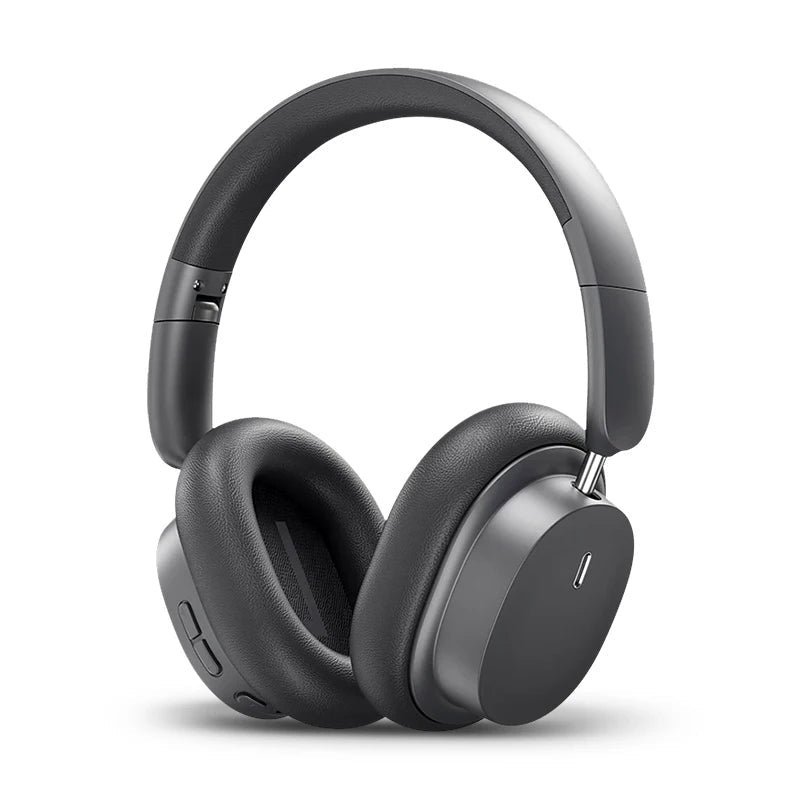NNEOBA Wireless Over-Ear Headphones 3D Spatial Audio Gray