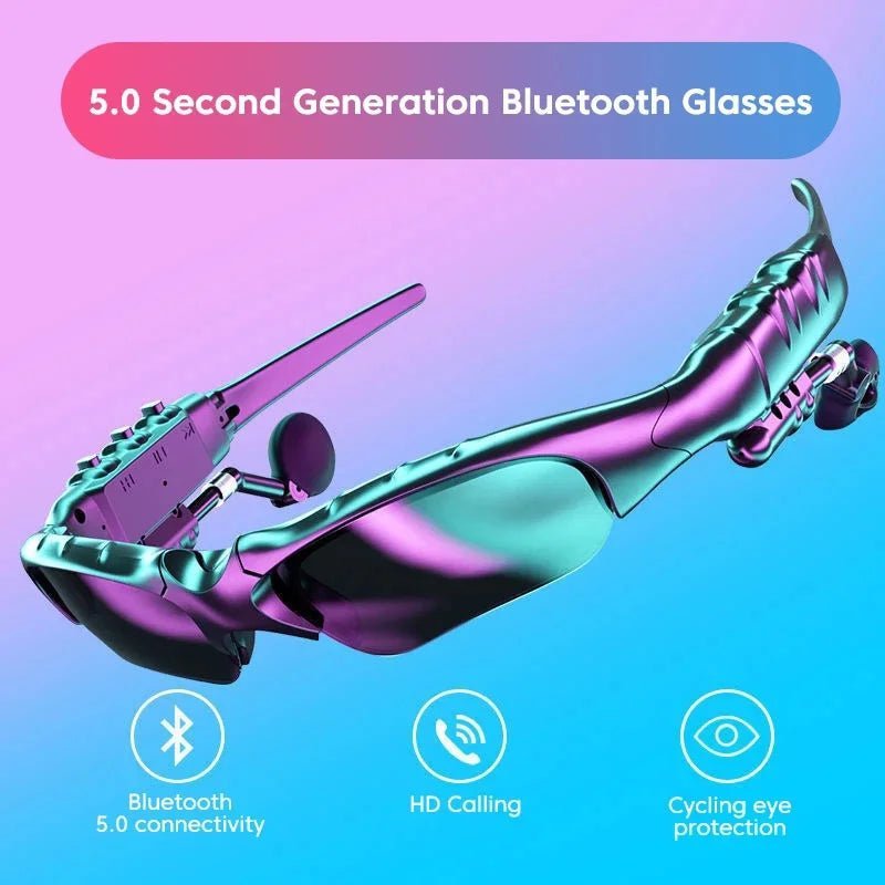 Sport Riding Sunglasses with Stereo Headset (Bluetooth 5.0) - Image 4