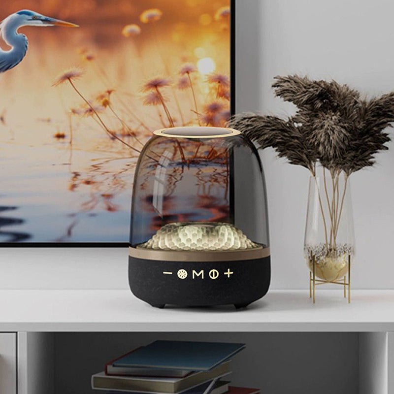 NNEDSZ LP90 Black 360° Bluetooth Home Theater Speaker With Two Microphones - LED Light Effect, 120W Surround Sound - Image 3