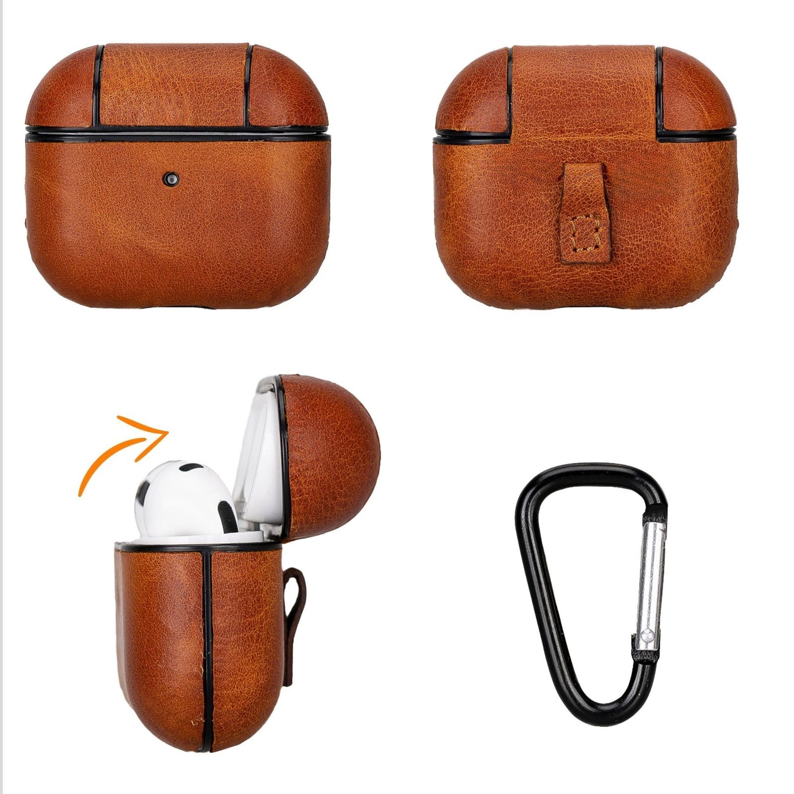 Gillette Leather Case for AirPods 3 - Image 5