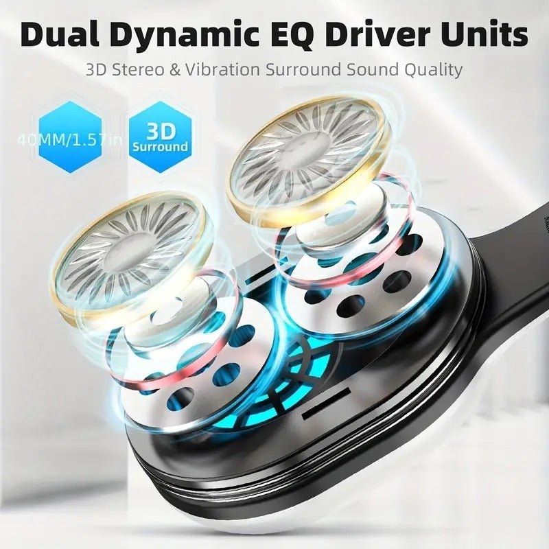 NNETM Pro Wireless Gaming Headset with Detachable Microphone - Image 3