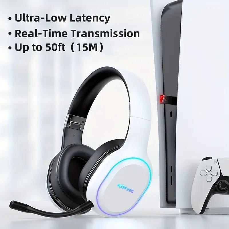 NNETM Pro Wireless Gaming Headset with Detachable Microphone - Image 5