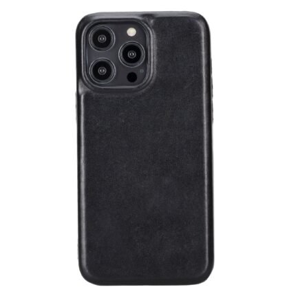 Pinedale Leather Snap-on Case for iPhone 11 Series - Black, iPhone 11 Pro